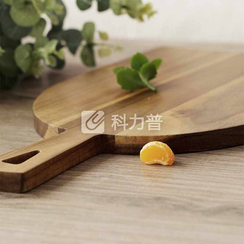 全适 相思木质面包板 蔬果砧板 披萨板 菜板 辅食板 水果板 烘焙工具 半圆款 38.5*24*1.8cm