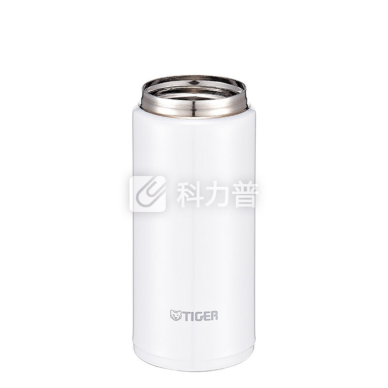 虎牌(Tiger)保温杯一键开启男女轻量型时尚水杯MMX-A20C-WW白色200ml