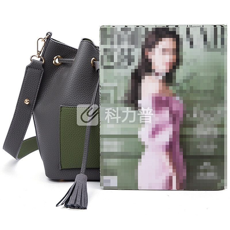PLOVER PLOVER 女士单肩包 休闲斜挎单肩子母包 P16701L003J灰色