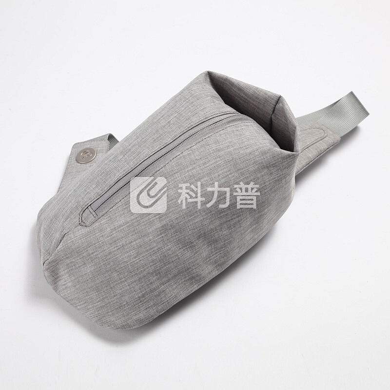 新番祖(New Group)男士胸包 小腰包 潮流男背包 防水单肩斜挎包 运动休闲包 男士腰包 小碗 浅灰OTD00002