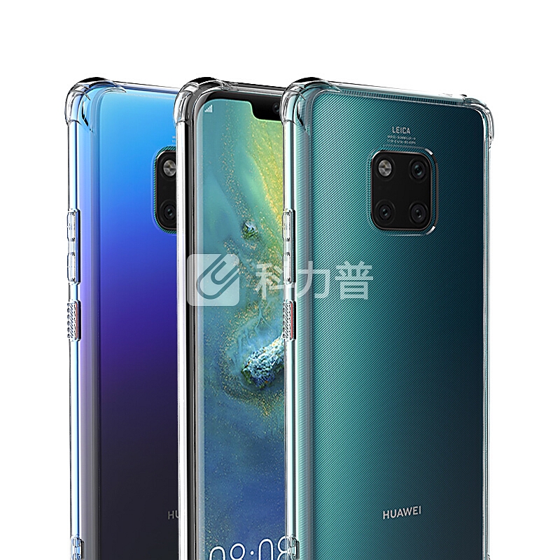 ESCASE 华为Mate20pro手机壳/手机套 全包防摔软壳双料抗摔抗黄变 德国进口拜耳TPU 高透