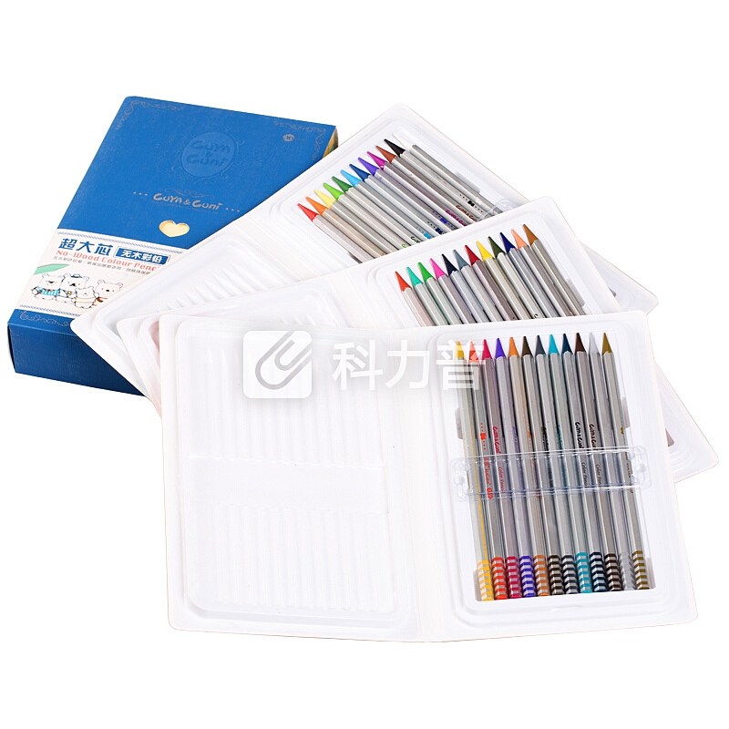 真彩(TRUECOLOR)36色无木全芯彩色铅笔彩铅 涂色填色彩笔绘画上色笔 学生成人艺术写生笔 2335