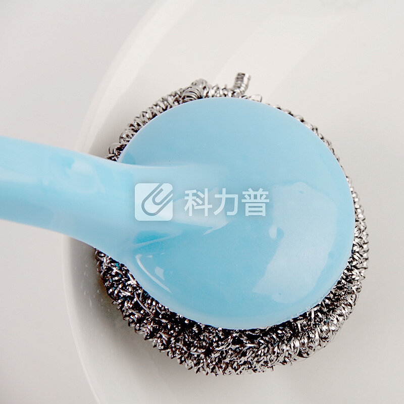 云娜 VINNIV HOUSEWEAR 云娜 VINNIV HOUSEWEAR 金属钢丝球洗碗球4只装 送手柄*2包 一共8只清洁球 2只手柄 锅具清洁球【0946】