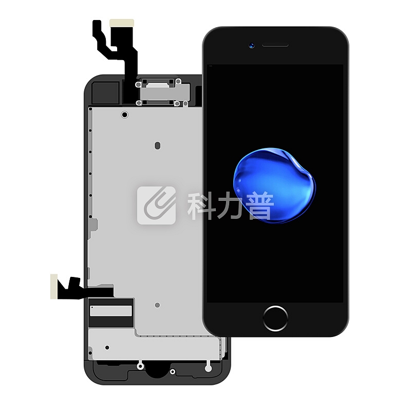 领臣 苹果7Plus屏幕总成 手机液晶触摸显示屏内屏维修 适用于iphone7Plus(5.5英寸)黑色-送配件工具
