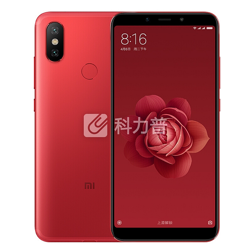 小米(MI) 小米6X 手机 全面屏 红色 全网通(6G+128G)