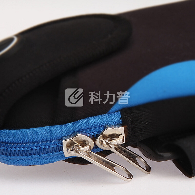 KOOLIFE 运动手机臂包保护套/带 男女户外跑步骑车旅行大容量臂袋通用苹果/三星/小米/华为等手机腕包-蓝色