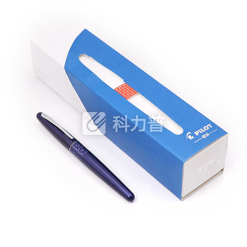 日本百乐(PILOT)88G钢笔商务签字笔 金属笔杆墨水笔练字学生钢笔礼盒FP-MR2 紫色豹纹M尖 原装进口