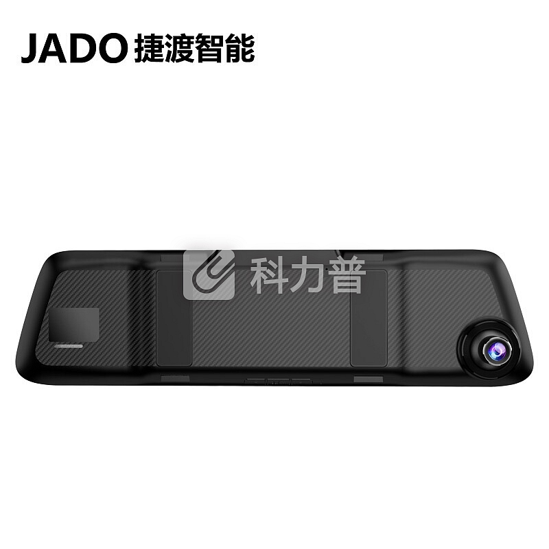 捷渡(JADO)行车记录仪高清夜视双镜头D600蓝光版1080P倒车影像一体机