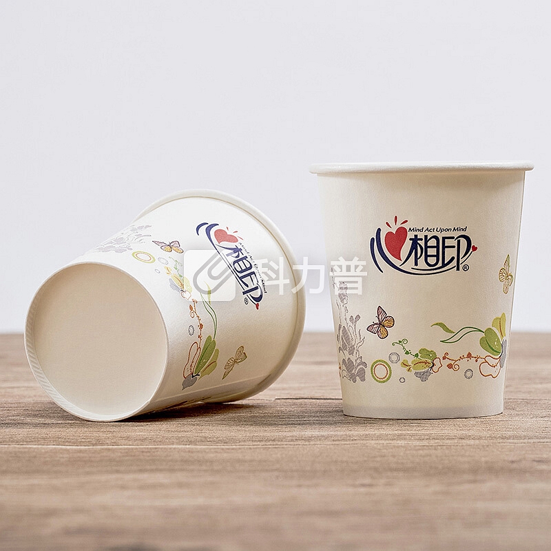 心相印 一次性杯子 纸杯 原生木浆商务居家加厚 190ml*100只