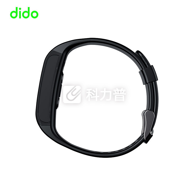 dido CK18 智能手环 男血压测量心率监测心电图显示防水 健康运动手环 古典黑