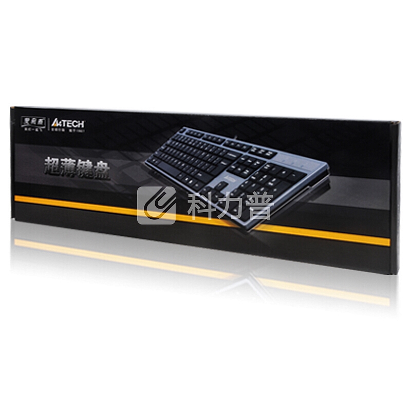 双飞燕 A4TECH 双飞燕（A4TECH) WK-300 有线键盘 电脑键盘 笔记本键盘 超薄键盘