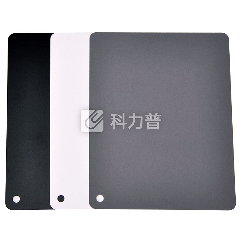 JJC GC-3 18度灰卡白平衡卡中号13×10cm摄影灰板便携黑白灰中灰校准精确曝光测光校色卡单反相机配件防刮防水