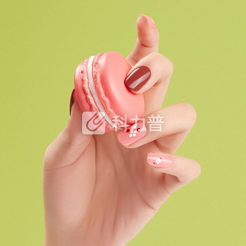 小奥汀(littleondine)水性指彩 健康可剥 指甲油 美甲套装 桃心女孩 美甲礼盒6ml*5