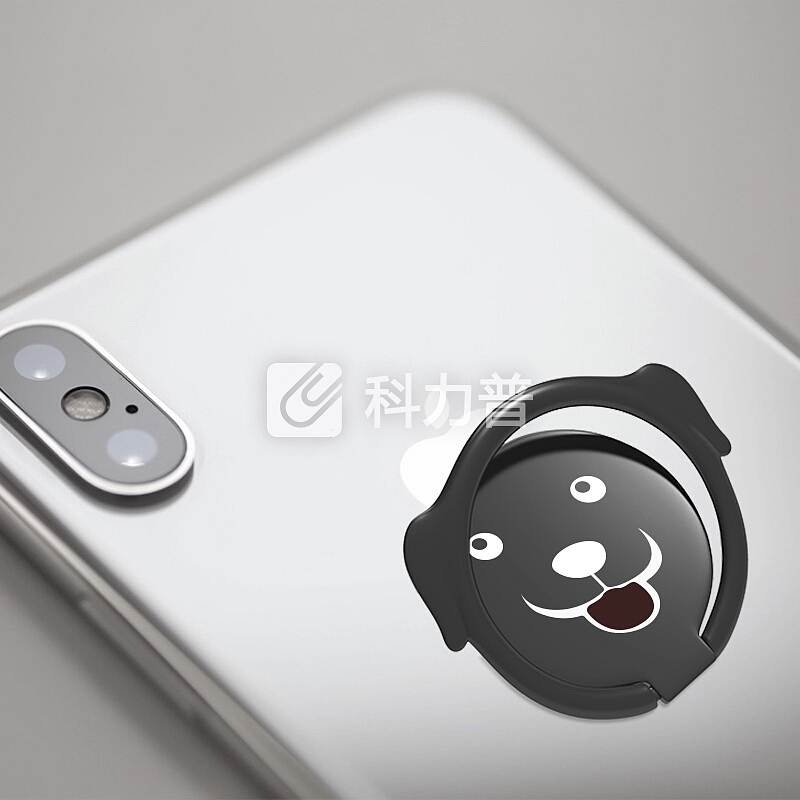 ESCASE 指环扣支架 手机支架 金属指环扣 华为手机 iphone 三星小米手机 磁吸车载支架指环扣ES-FRX9 曜石黑