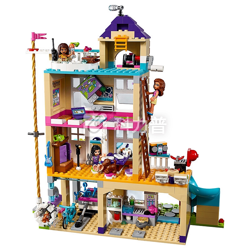 乐高(LEGO)积木 好朋友Friends心湖城友情俱乐部6-12岁 41340 儿童玩具 女孩生日礼物