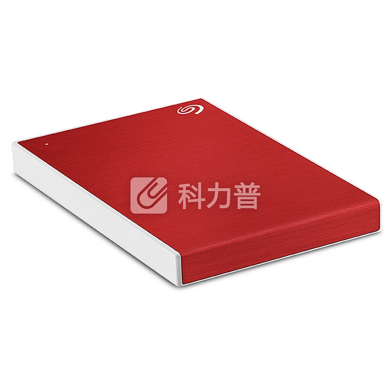希捷(Seagate)1TB USB3.0 移动硬盘 Backup Plus 铭 2.5英寸 时尚金属拉丝表面 自动备份 轻薄便携 红