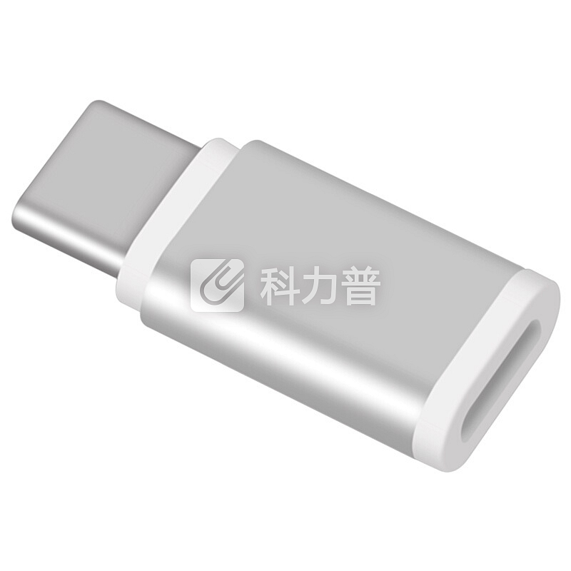 摩米士 摩米士MOMAX Type-C转接头安卓MicroUSB转Type-C转接头手机数据充电线转换头适用华为小米三星等 银色