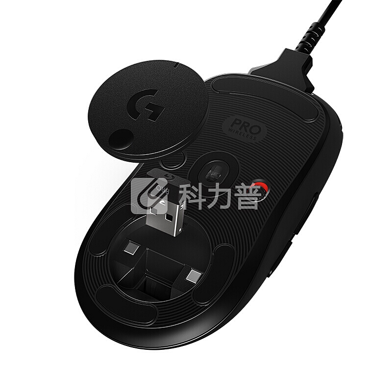 游戏鼠标 罗技（G） PRO WIRELESS无线游戏鼠标 无线鼠标 RGB鼠标 吃鸡鼠标 绝地求生 黑色
