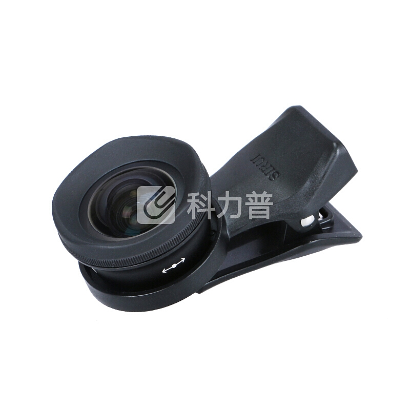 思锐(SIRUI)手机广角镜头 华为苹果6s 7P 8 iphoneX 专业拍照手机通用外置镜头 黑色