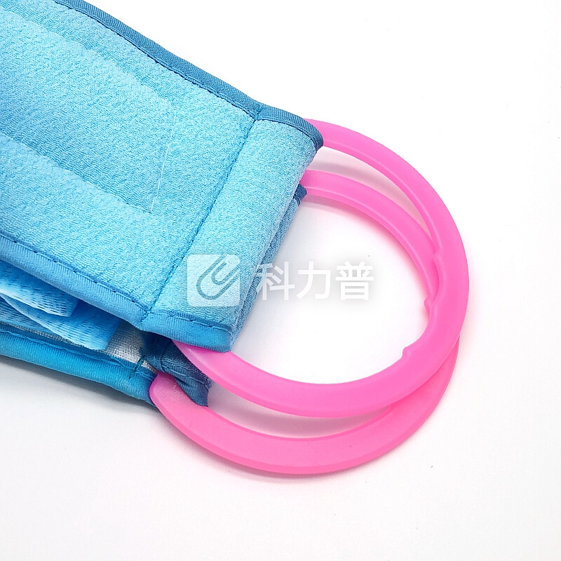 尚格兰 拉背条双面搓澡巾搓背巾 强力浴花洗澡刷沐浴球洗澡巾 男女通用搓澡神器(蓝色)