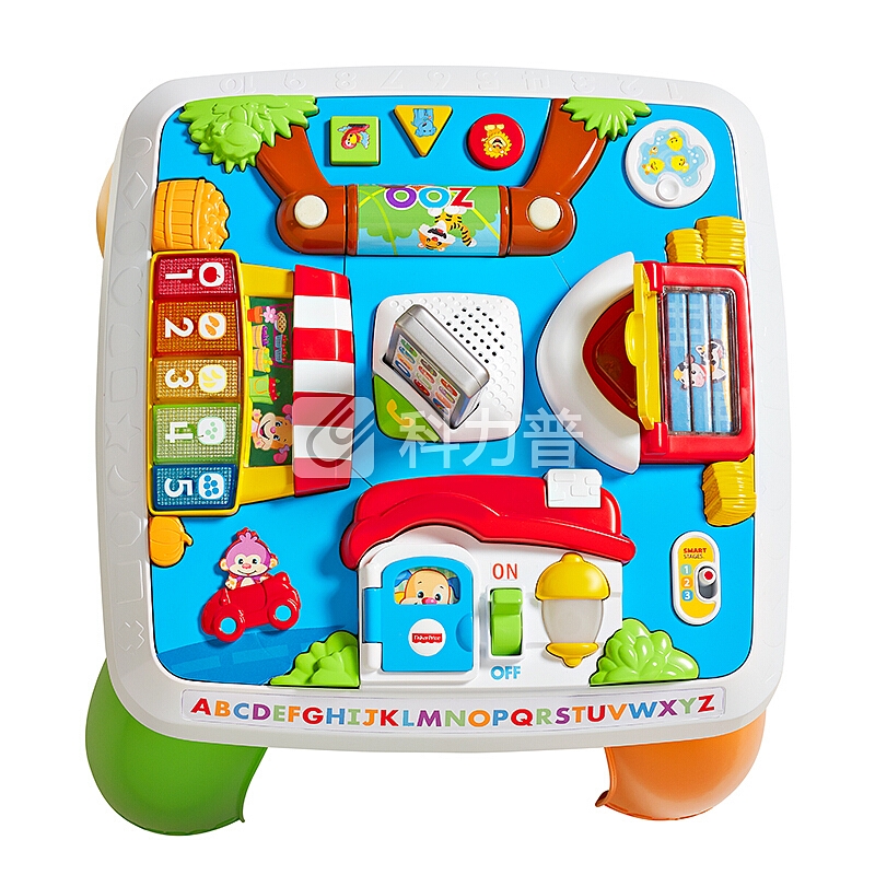 费雪 Fisher-Price 费雪（Fisher-Price）早教益智玩具 智玩宝宝学习桌（双语） DWN37
