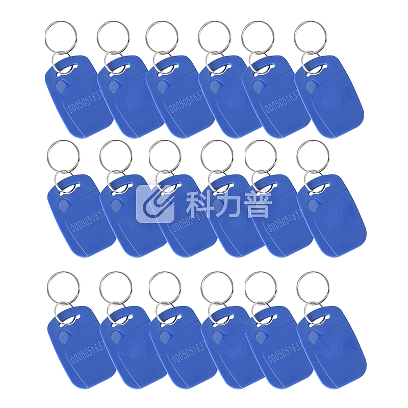 益卡通 ID白卡 ID钥匙扣 门禁卡 考勤卡 一卡通钥匙扣门卡 一卡通ID门卡饭卡 1号ID钥匙扣100个