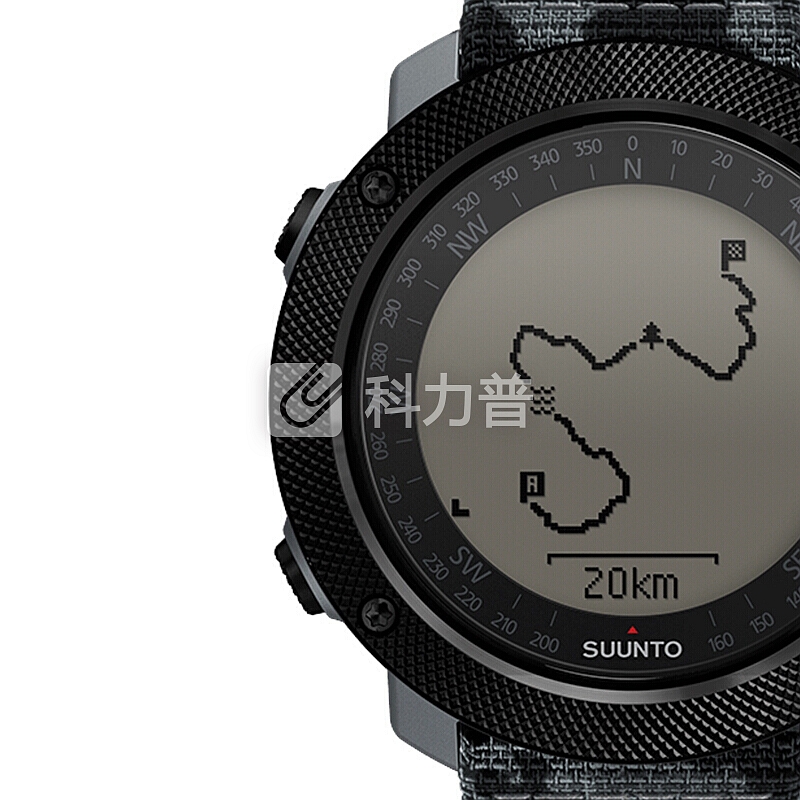 颂拓(SUUNTO) 远征系列 GPS 双卫星导航 100米防水 14天待机 智能手表 阿尔法城市迷彩