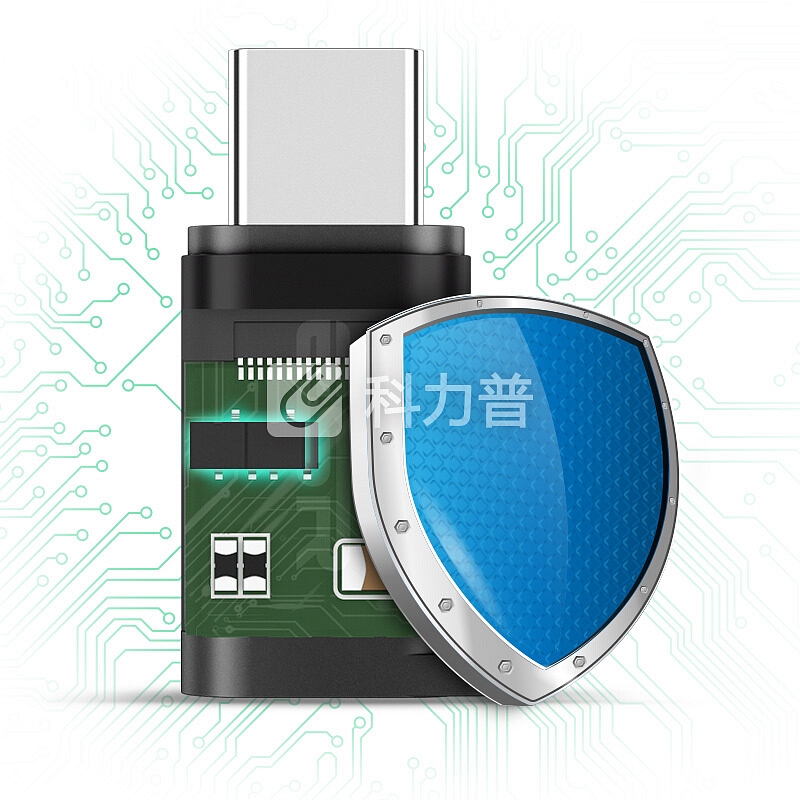 亿色(ESR)安卓Micro USB转Type-C转接头 数据线转接头手机OTG 支持小米9/8/华为P9/荣耀V8/乐视 魔力黑