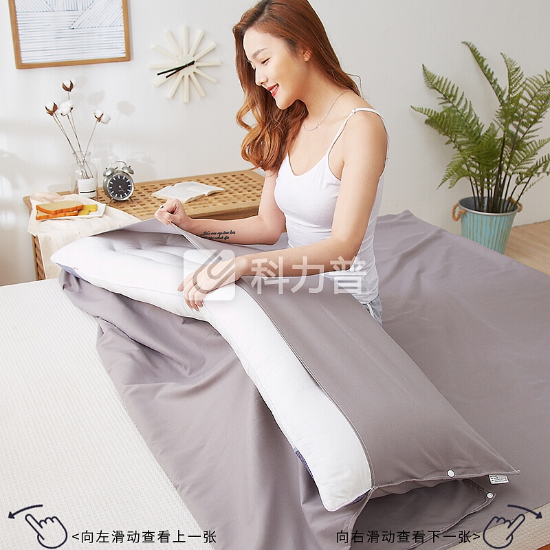 班哲尼 隔脏床单睡袋聚酯纤维旅行酒店防脏床单睡袋单人双人加宽便携式旅游防脏床单 驼色115*210cm