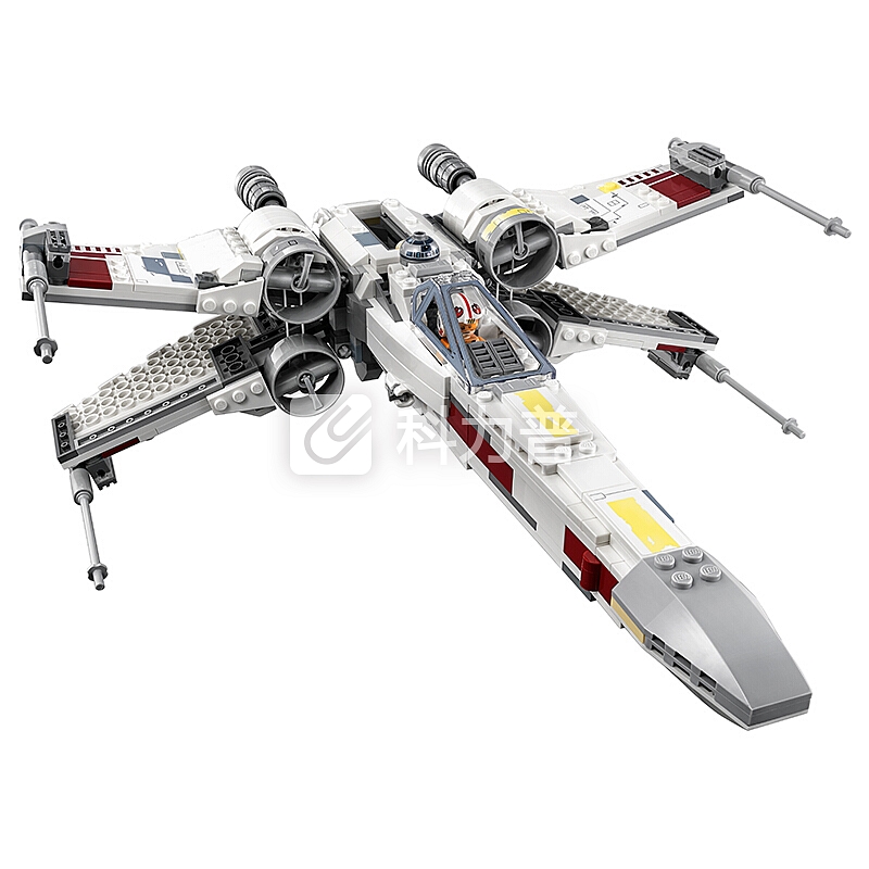 乐高(LEGO)积木 星球大战Star Wars X-翼星际战机(经典战役版)8-14岁 75218 儿童玩具 男孩女孩生日礼物