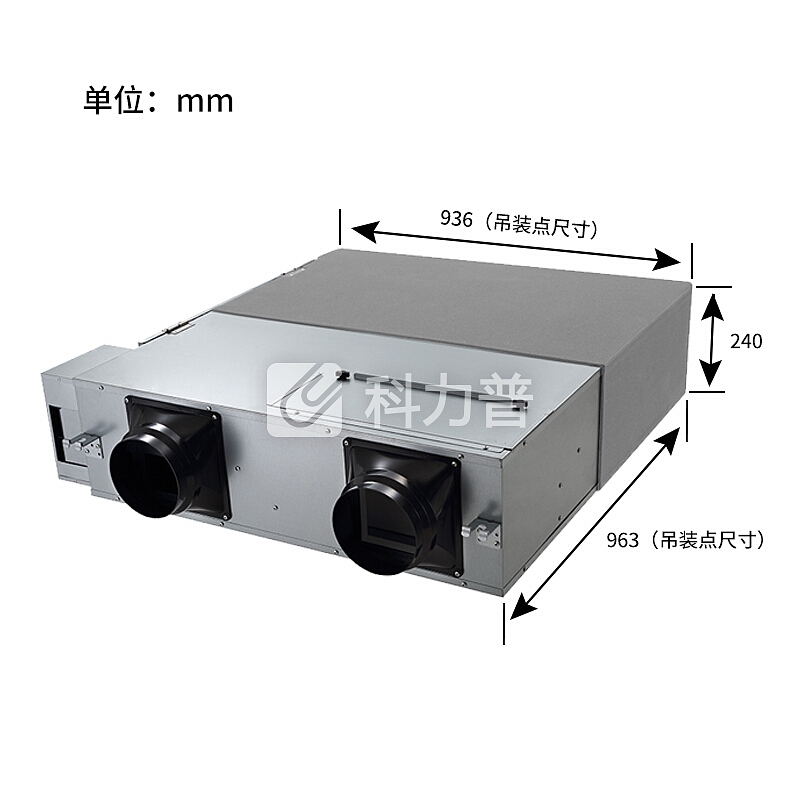 松下 Panasonic 松下（Panasonic ）新风系统PM2.5过滤家用智能全热交换器新风机FY-35ZDP1C