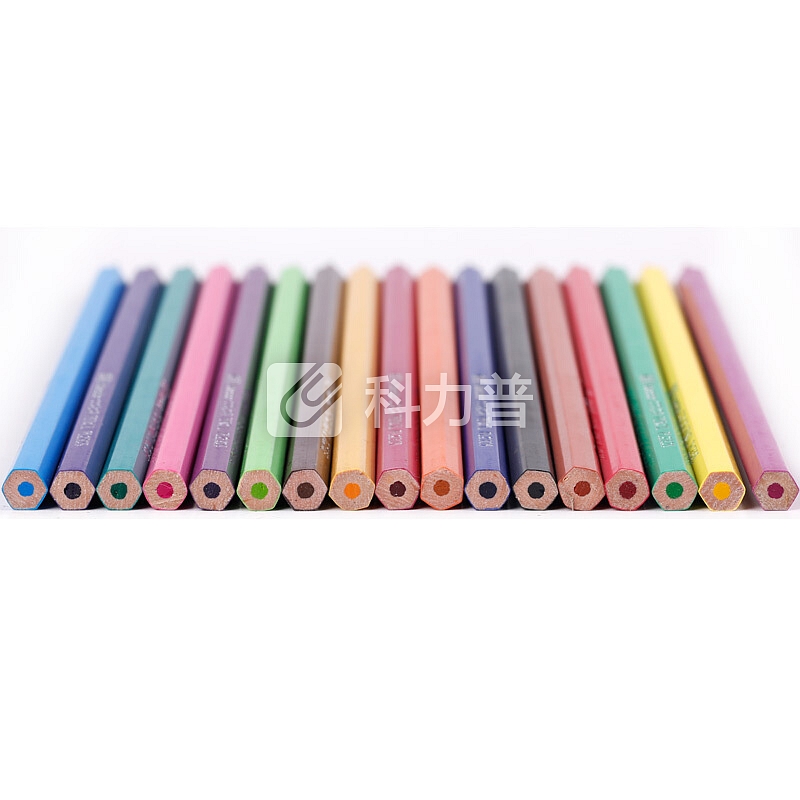 真彩(TRUECOLOR)12色无木六角杆彩色铅笔彩铅 涂色填色彩笔绘画上色笔 学生成人艺术写生笔 粉桶/PL2305