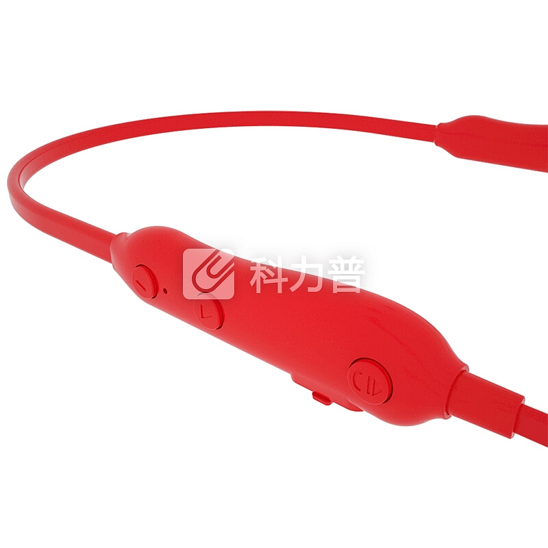 悦迪 yuedi 蓝牙耳机 无线运动跑步立体声音乐颈挂式 入耳式 6D环绕重低音耳麦通话 苹果安卓华为通用 幸运红