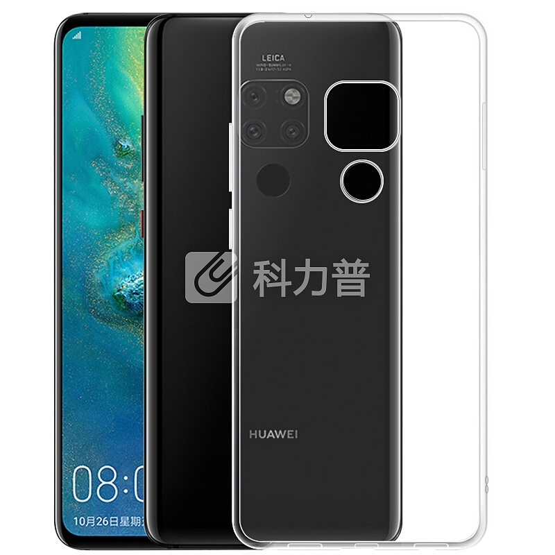 酷乐锋 华为MATE20手机壳 华为 mate 20保护套 防摔透明保护套/TPU全包外壳 硅胶软壳-透明