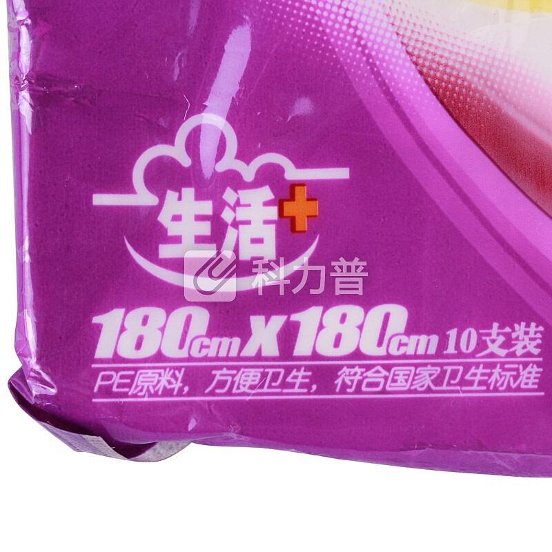 洁能 洁能 PE材质一次性桌布台布 外出野营烧烤用桌布（180c*180cm*10片）3863
