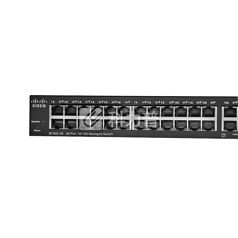 思科(Cisco)SF300-48(SRW248G4)48口 百兆全网管交换机