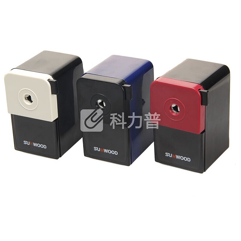 三木(SUNWOOD) 5138B 商务削铅笔机/削笔机/削笔器/卷笔刀/办公转笔刀 黑色