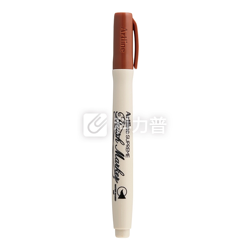 日本旗牌(Shachihata)Artline SUPREME学生儿童图画工具涂画绘画美术多彩画笔 棕EPF-F