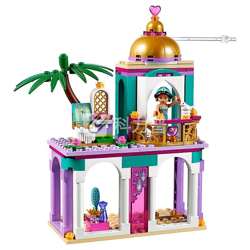 乐高(LEGO)积木 迪士尼公主 阿拉丁和茉莉的魔毯旅行5岁+ 41161 儿童玩具 男孩女孩生日礼物 1月上新