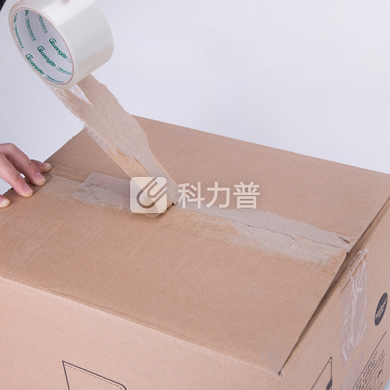 广博(GuangBo)加厚透明胶带48mm*60y封箱胶布办公用品FX-20KA
