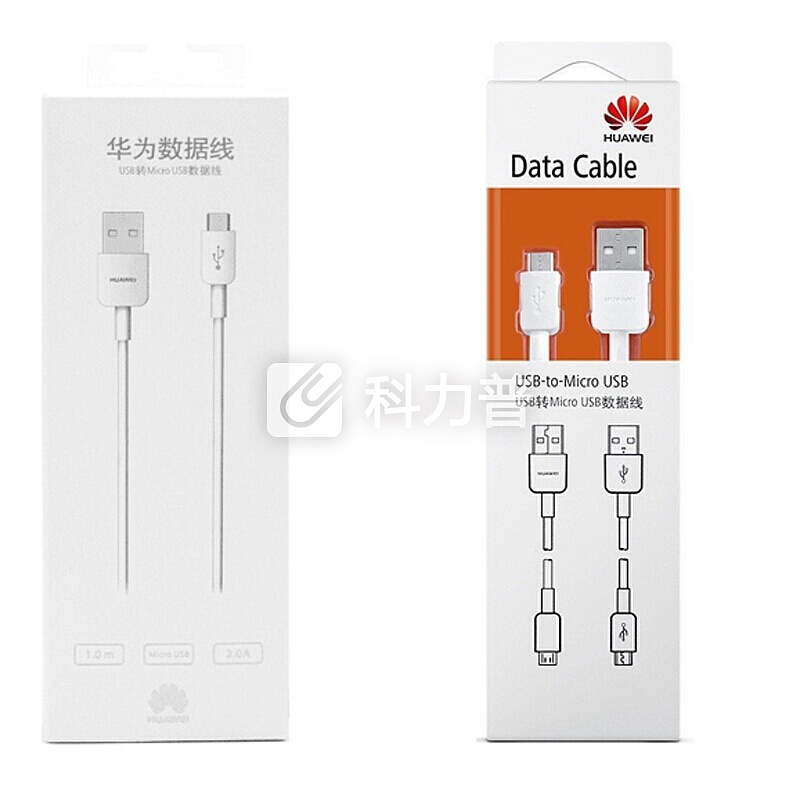 华为 HUAWEI 华为（HUAWEI） USB转Micro USB数据线(100cm) AP70 白色