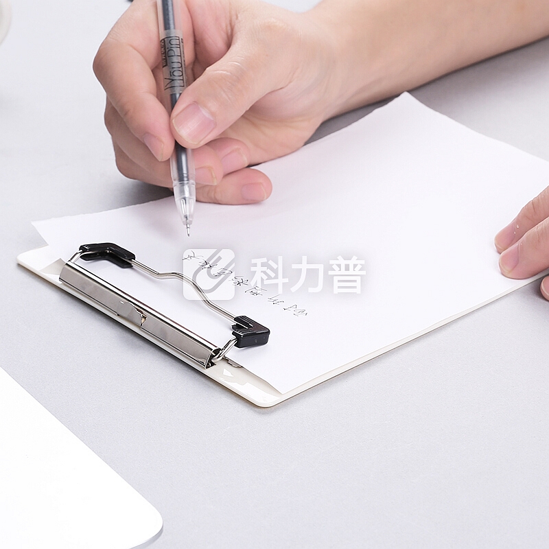 晨光 M＆G 晨光(M&G)A5米白色耐折型板夹记事夹字板垫板文件夹 单个装ADM95370 A5耐折 米白色