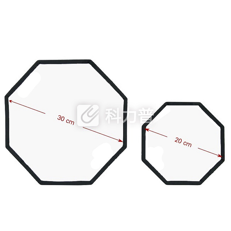 早行客 EM-S20八角机顶灯柔光罩 离机闪灯摄影柔光箱 小号(20cm)八角双层折叠通用