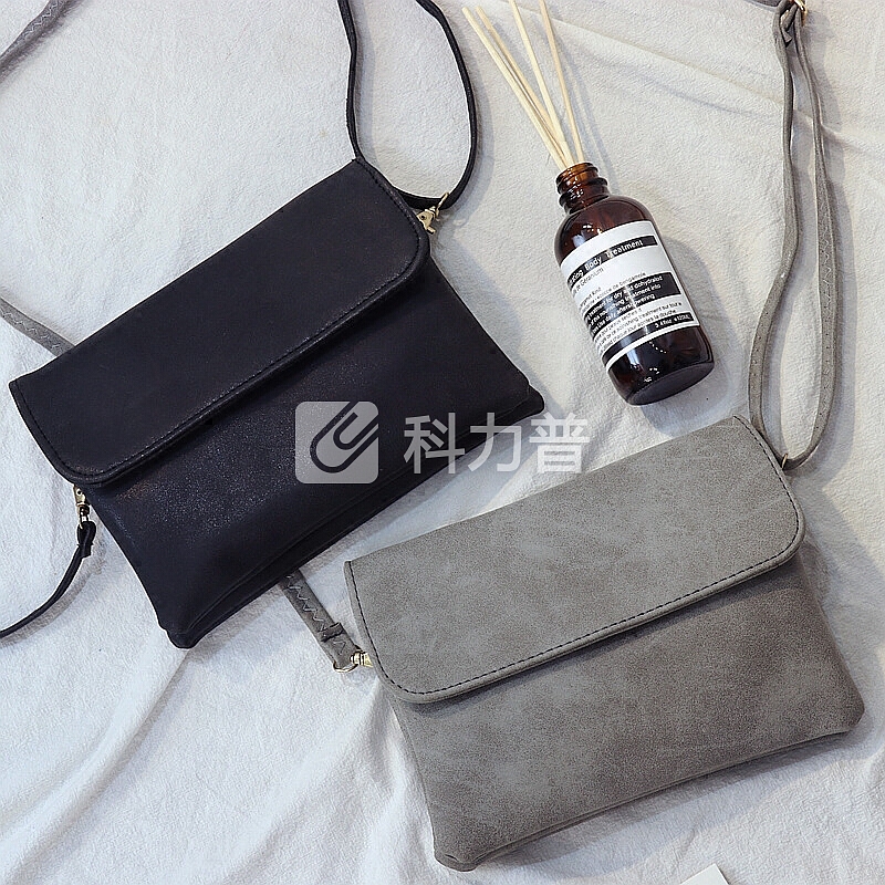 新品新款潮流手机包女包斜挎包磨砂韩版小方包单肩包迷你小包包零钱包 粉红色 2812