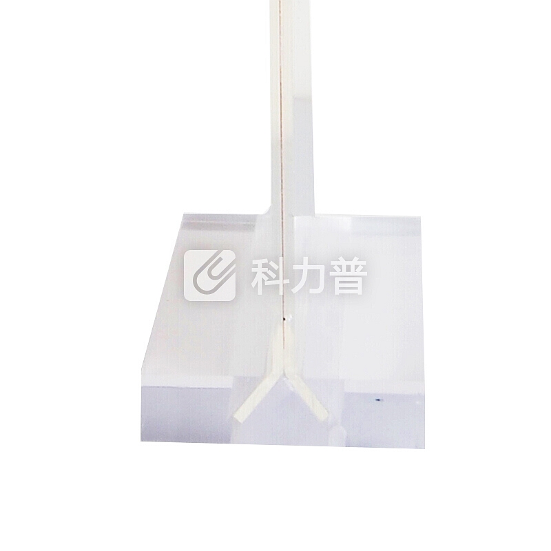 正彩(ZNCI)八角台签亚克力竖式台卡餐桌牌/价目牌/席卡座位牌/桌签牌/广告展示牌100*200mm 5121小号10个装