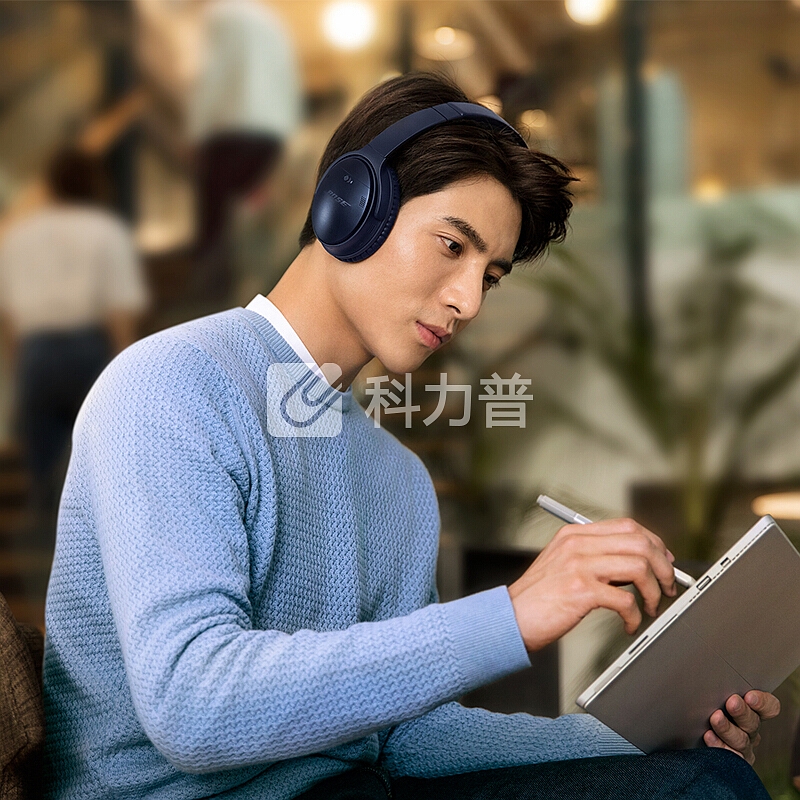 Bose QuietComfort 35 II无线消噪耳机—蓝色限量版 QC35二代头戴式蓝牙耳麦 降噪耳机