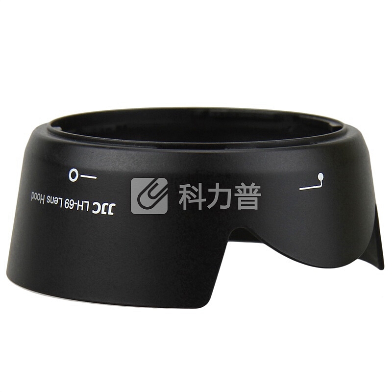 JJC LH-69 相机遮光罩 尼康D5500 D5300 D3300 D3200套机AF-S DX 18-55mm VR II二代镜头遮光罩 替代HB-69