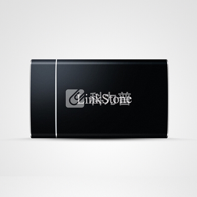 连拓(LinkStone)mSATA SSD固态移动硬盘盒子USB3.1铝合金 Type-C笔记本电脑迷你外置盒 黑色E510