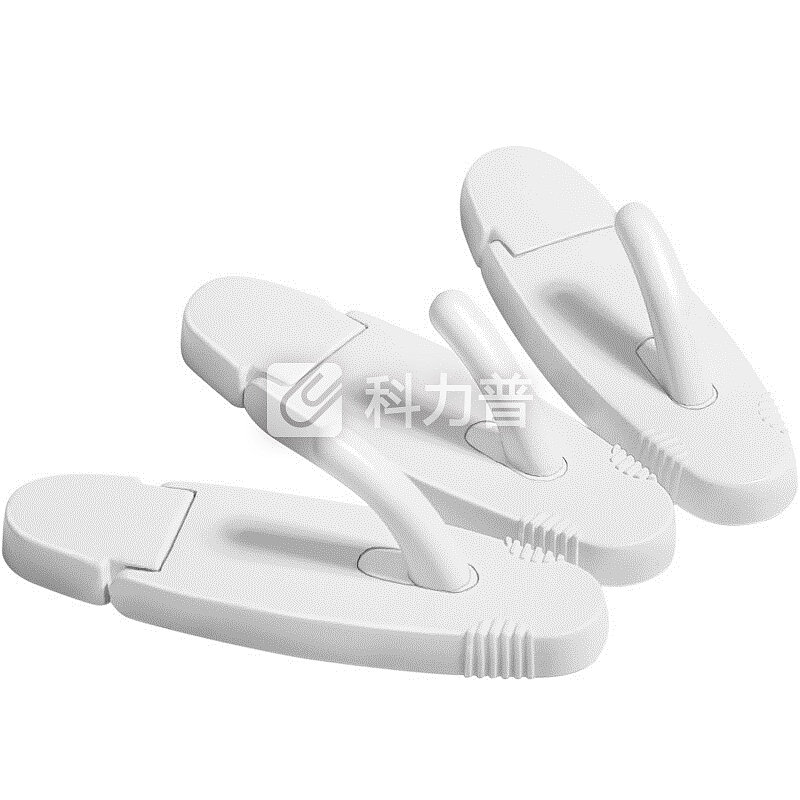 北极熊(Polar bear)HK-920 无痕挂钩 粘钩 承重1.0kg 中号 3个装 卫生间 浴室 厨房