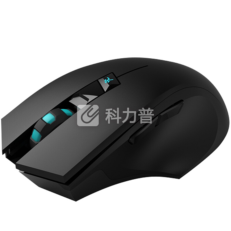 富德 i720无线静音鼠标 家用台式电脑笔记本游戏鼠标 电竞竞技无线便携鼠标 黑色
